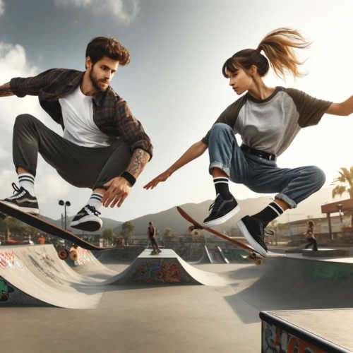 Kickflip Bild